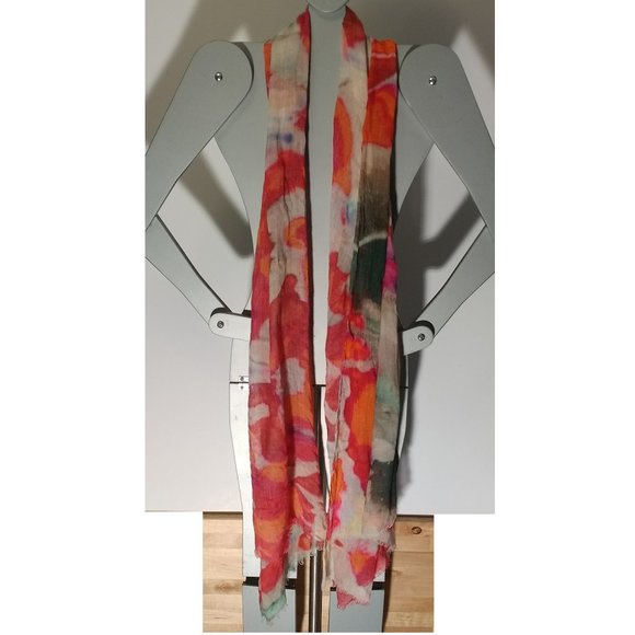 Lulla Collection by Bindya Floral Scarf - Picture 2 of 6